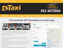 Tablet Screenshot of ditaxi.nl